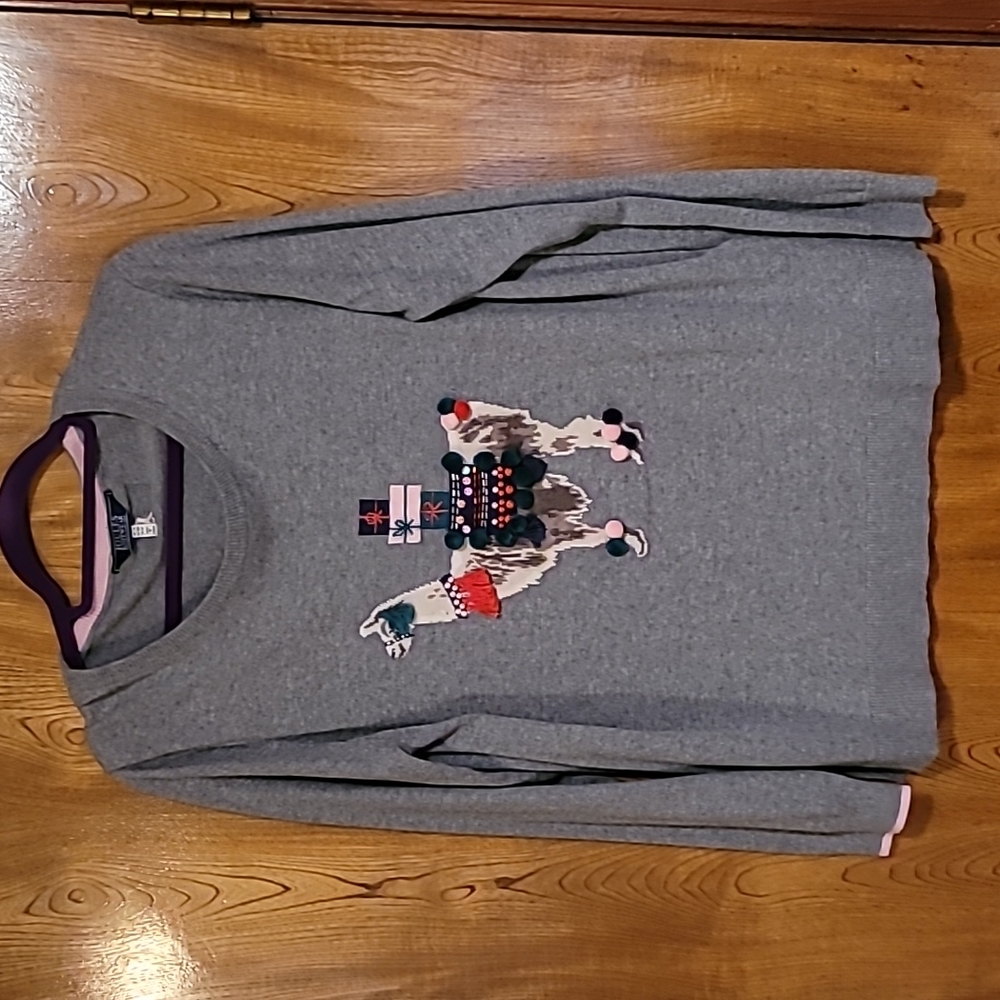 Long sleeved Llama Christmas Shirt